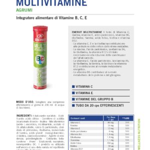 Produktbild ENERVIT multivitamine agrumi, 20 compresse (76 g)