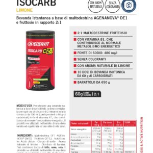 Produktbild ENERVIT C2:1 Isocarb Mild Lemon, 650 g