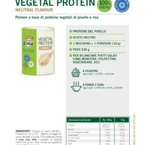 Produktbild ENERZONA Vegetal Protein 230 g,  neutral