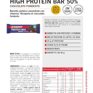 Produktbild ENERVIT PROTEIN BAR Dark Choco 50 %, 30 x 40 g