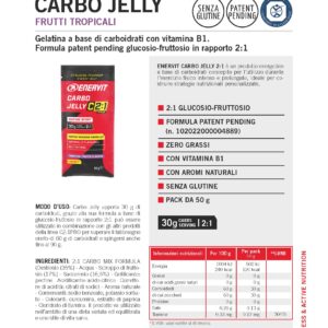 Produktbild ENERVIT C2:1 Carbo Jelly Tropical Fruits, 20 x 50 g