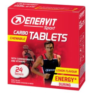 Produktbild ENERVIT Carbo Tablets Lemon, 24 x 4 g