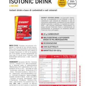 Produktbild ENERVIT ISOTONIC DRINK Lemon, 420 g