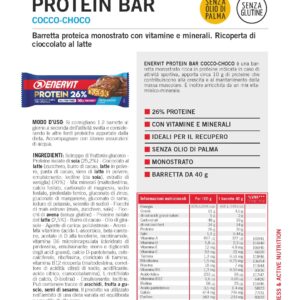 Produktbild ENERVIT PROTEIN BAR Coco-Choco 26%, 25 x 40 g