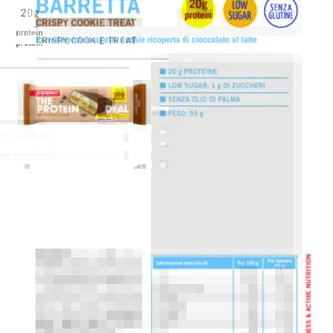 Produktbild ENERVIT PROTEIN DEAL Crispy Cookie Treat, 25 x 55 g