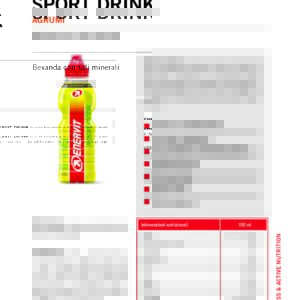 Produktbild ENERVIT Sport Drink Agrumi/Citrus, 12 x 500 ml