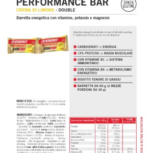 Produktbild ENERVIT PERFORMANCE BAR Lemon Cream, 28 x 60 g(2 x 30 g)