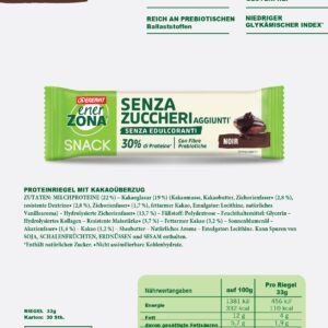 Produktbild ENERZONA Snack noir, 30 x 33 g