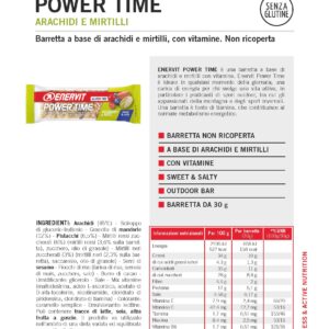 Produktbild ENERVIT POWER TIME Sweet & Salty, 24 x 35 g