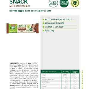 Produktbild ENERZONA Snack Milk Chocolate, 30 x 33 g